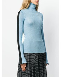 Женская голубая водолазка от Ssheena