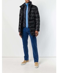 Мужская голубая водолазка от Fay