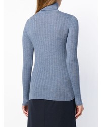 Женская голубая водолазка от Sara Lanzi