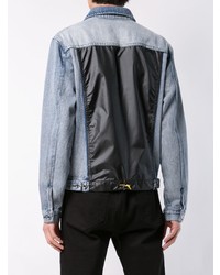 Мужская голубая джинсовая куртка от Geo