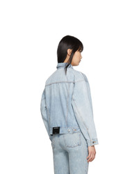 Женская голубая джинсовая куртка от Alexander Wang