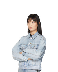 Женская голубая джинсовая куртка от Alexander Wang