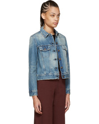 Женская голубая джинсовая куртка от Simon Miller