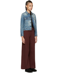 Женская голубая джинсовая куртка от Simon Miller