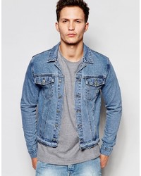 Мужская голубая джинсовая куртка от Cheap Monday