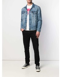 Мужская голубая джинсовая куртка от Levi's