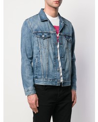 Мужская голубая джинсовая куртка от Levi's