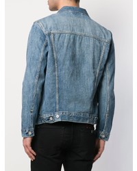 Мужская голубая джинсовая куртка от Levi's