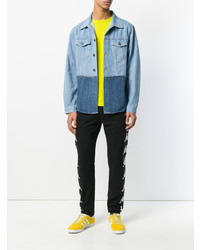 Мужская голубая джинсовая куртка от Paura