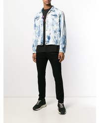 Мужская голубая джинсовая куртка от DSQUARED2