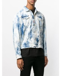 Мужская голубая джинсовая куртка от DSQUARED2
