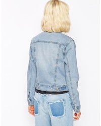 Женская голубая джинсовая куртка от Cheap Monday