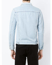 Мужская голубая джинсовая куртка от Egrey