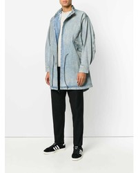 Мужская голубая джинсовая куртка от 424