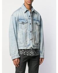 Мужская голубая джинсовая куртка от R13