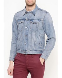 Мужская голубая джинсовая куртка от Gap