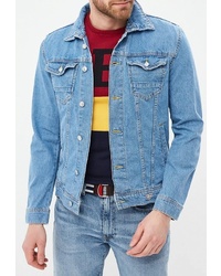 Мужская голубая джинсовая куртка от Guess Jeans