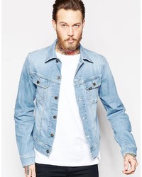 Мужская голубая джинсовая куртка от Lee