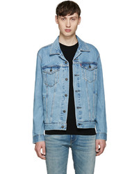 Мужская голубая джинсовая куртка от Levi's