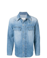 Мужская голубая джинсовая куртка от Maison Margiela