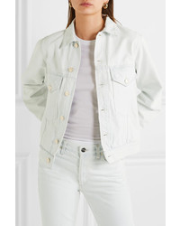 Женская голубая джинсовая куртка от Goldsign