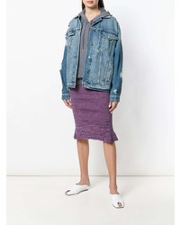 Женская голубая джинсовая куртка от Stella McCartney