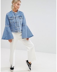Женская голубая джинсовая куртка от Asos