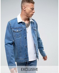 Мужская голубая джинсовая куртка от Reclaimed Vintage