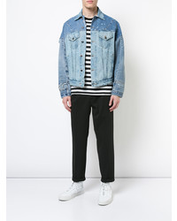 Мужская голубая джинсовая куртка от Amiri