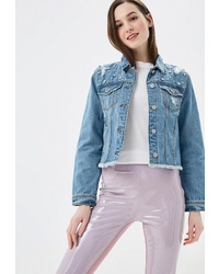 Женская голубая джинсовая куртка от Rinascimento