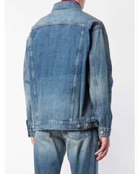 Мужская голубая джинсовая куртка от Adaptation