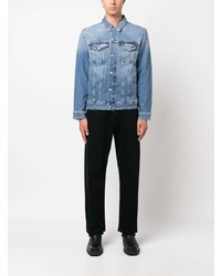 Мужская голубая джинсовая куртка от Calvin Klein Jeans