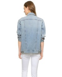 Женская голубая джинсовая куртка от Current/Elliott