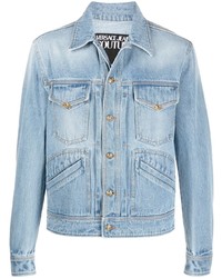 Мужская голубая джинсовая куртка от VERSACE JEANS COUTURE