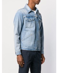 Мужская голубая джинсовая куртка от Golden Goose Deluxe Brand