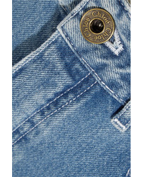 Голубая джинсовая мини-юбка от Chloé