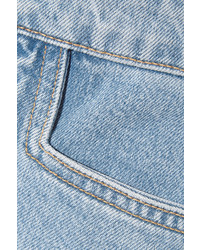 Голубая джинсовая мини-юбка от MiH Jeans