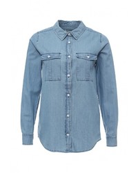 Женская голубая джинсовая рубашка от BlendShe