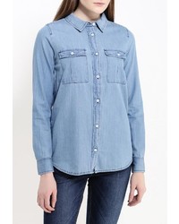 Женская голубая джинсовая рубашка от BlendShe