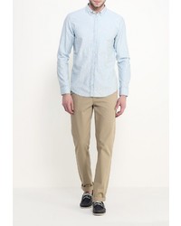 Мужская голубая джинсовая рубашка от Boss Orange