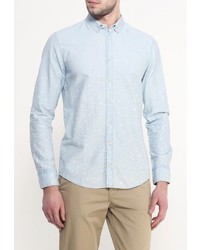 Мужская голубая джинсовая рубашка от Boss Orange