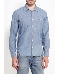 Мужская голубая джинсовая рубашка от Gap