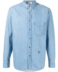 Мужская голубая джинсовая рубашка от Isabel Marant