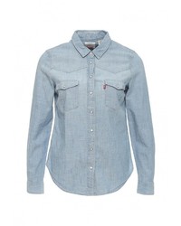 Женская голубая джинсовая рубашка от Levi's