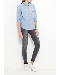 Женская голубая джинсовая рубашка от Levi's