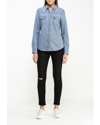 Женская голубая джинсовая рубашка от Levi's