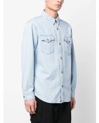 Мужская голубая джинсовая рубашка от Levi's