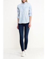 Женская голубая джинсовая рубашка от Only