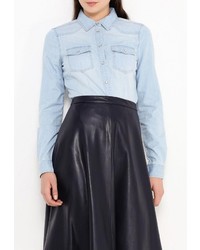 Женская голубая джинсовая рубашка от Only