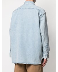 Мужская голубая джинсовая рубашка от Acne Studios